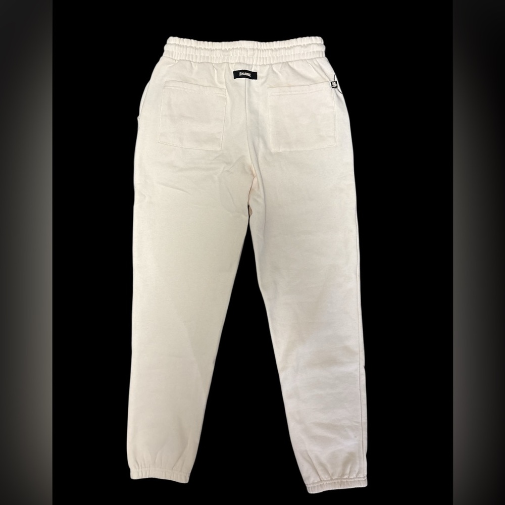 Ananke Light Cream Drawstring Joggers Size:S unisex - Picture 3 of 8